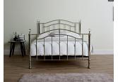 5ft King Size Silver chrome finish Cally traditional metal bed frame 4